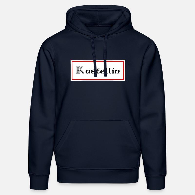 kastellin Châteaulin - Sweat à capuche bio DRUMMER Stanley/Stella Unisexe - bleu marine