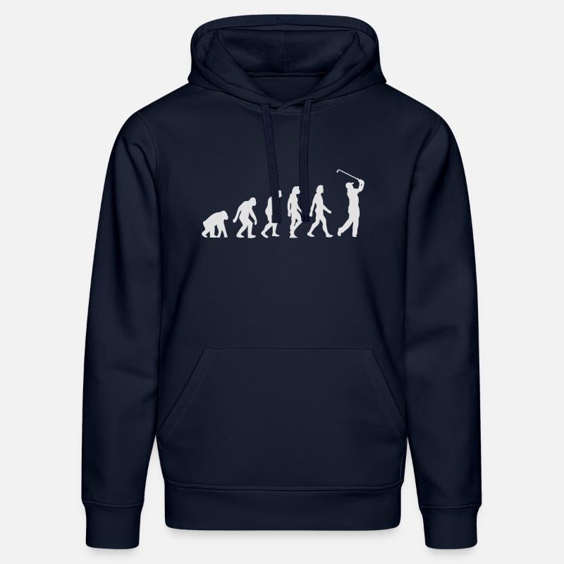Die Evolution des Golfs - Stanley/Stella Unisex Bio-Hoodie DRUMMER  - French Navy