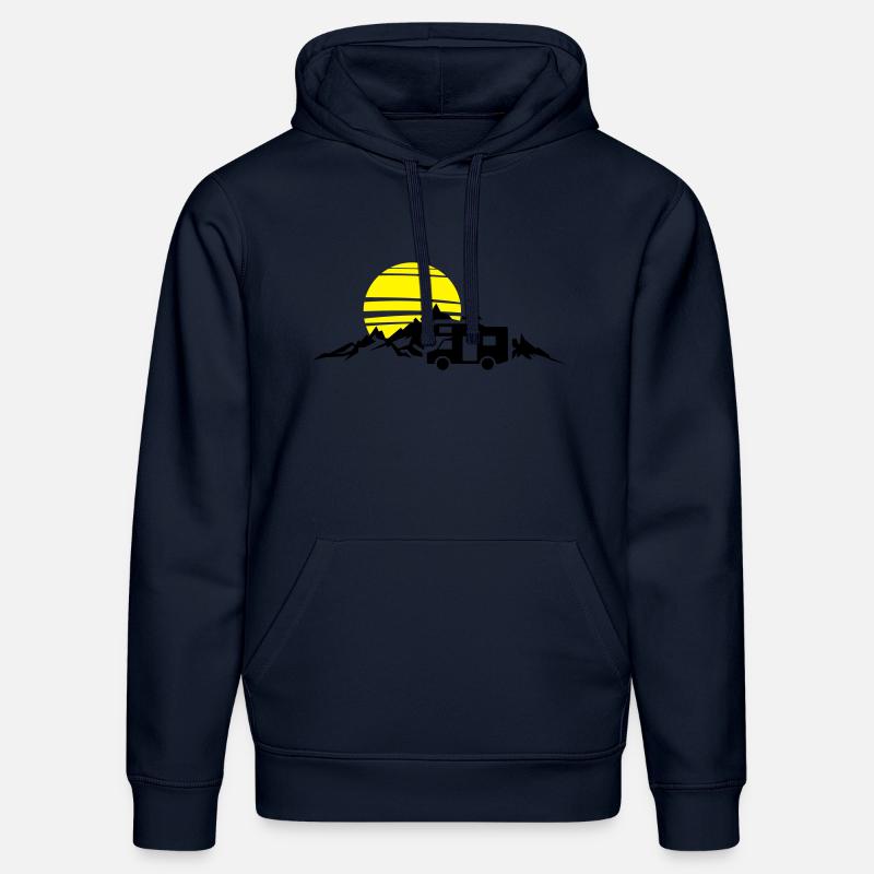 Freizeit - Wohnmobil Berge - Stanley/Stella Unisex Bio-Hoodie DRUMMER - French Navy