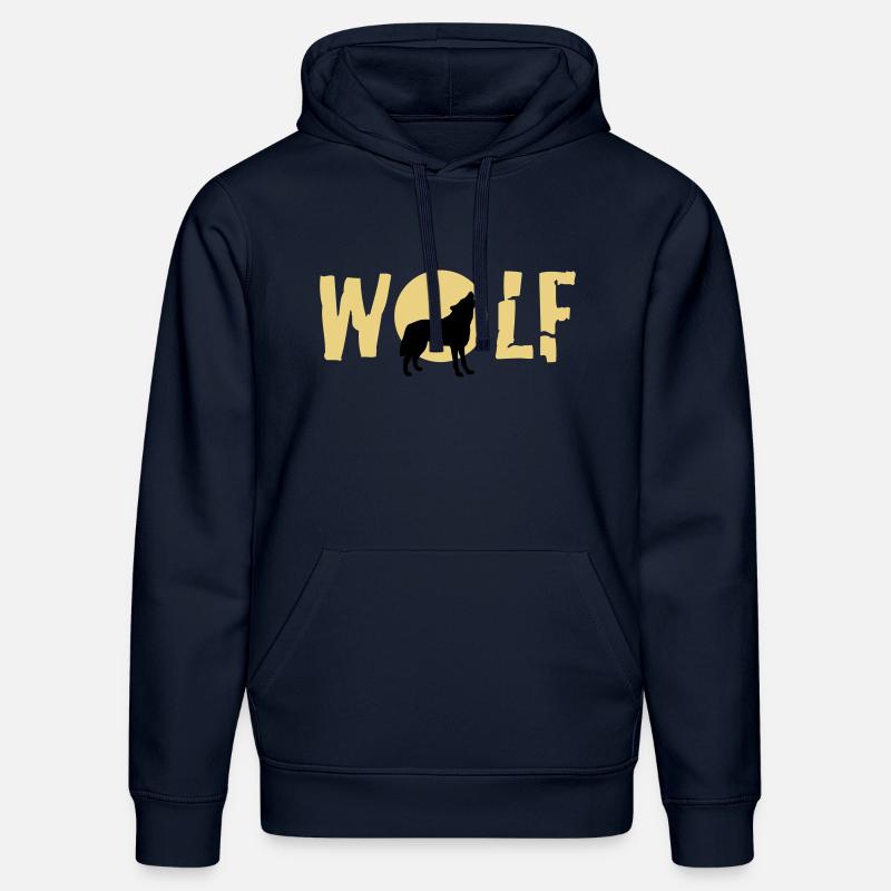 wolf_092011_c_2c - Stanley/Stella Unisex Bio-Hoodie DRUMMER  - French Navy
