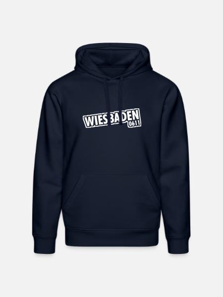 Wiesbaden 0611 Vorwahl - Stanley/Stella Unisex Bio-Hoodie DRUMMER - French Navy