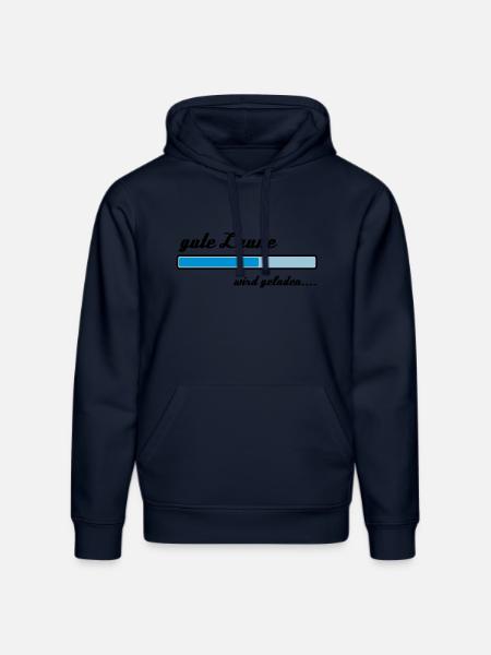 Gute Laune wird geladen... - Stanley/Stella Unisex Bio-Hoodie DRUMMER  - French Navy