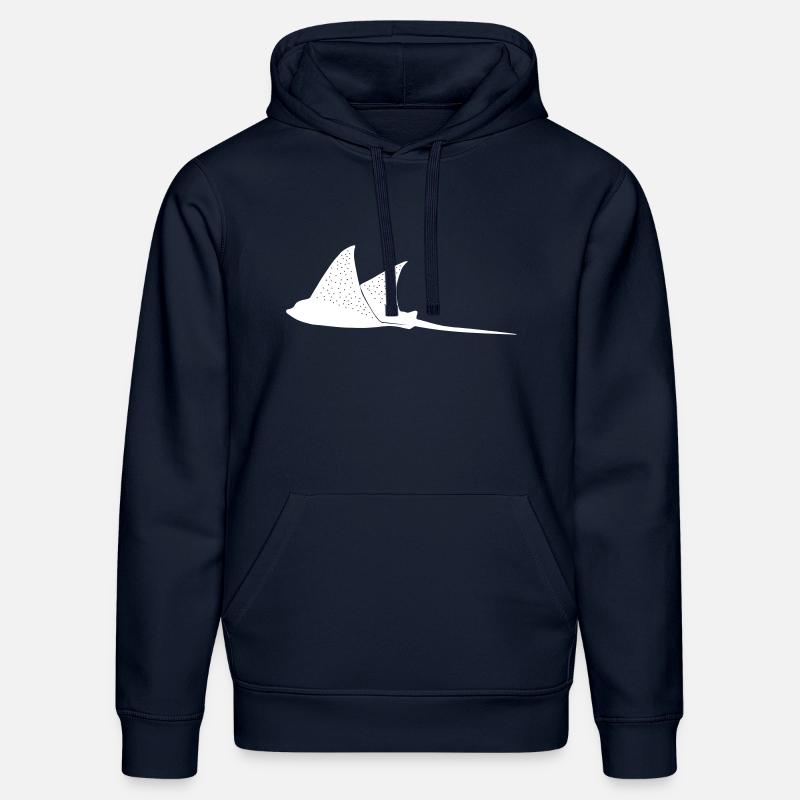 Adlerrochen im Modus Flug - Stanley/Stella Unisex Bio-Hoodie DRUMMER - French Navy