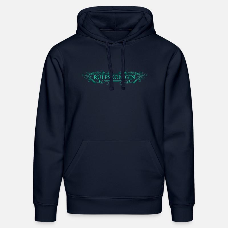 Rülpskönigin (Front) - Stanley/Stella Unisex Bio-Hoodie DRUMMER  - French Navy