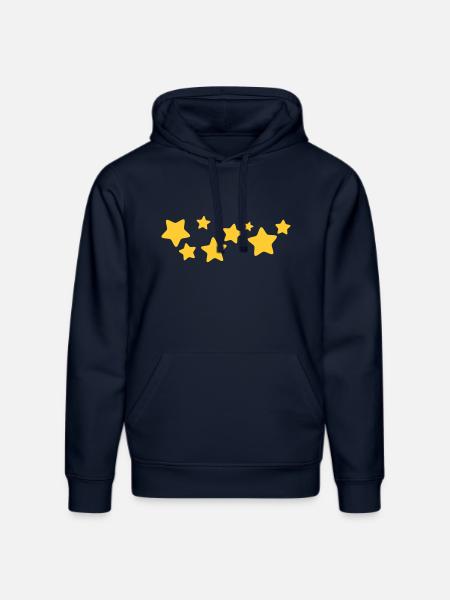 Stars - Stanley/Stella DRUMMER Unisex Organic Hoodie - french navy