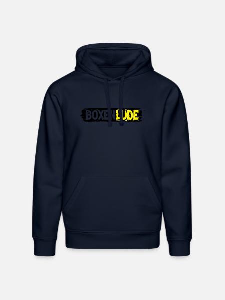 BoxenLude - zweifarbig - Stanley/Stella Unisex Bio-Hoodie DRUMMER - French Navy