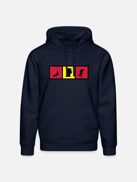 Caver Speleology Speläologie Spéléo Spéléologue - Stanley/Stella DRUMMER Unisex Organic Hoodie - french navy