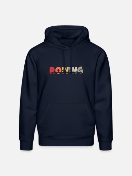 Rowing - Rowing - Rower - Rower - Aviron - Stanley/Stella DRUMMER Unisex Organic Hoodie - french navy