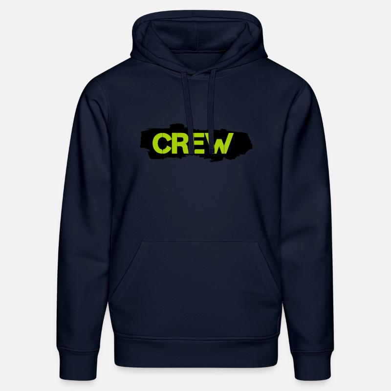 équipage - Sweat à capuche bio DRUMMER Stanley/Stella Unisexe - bleu marine