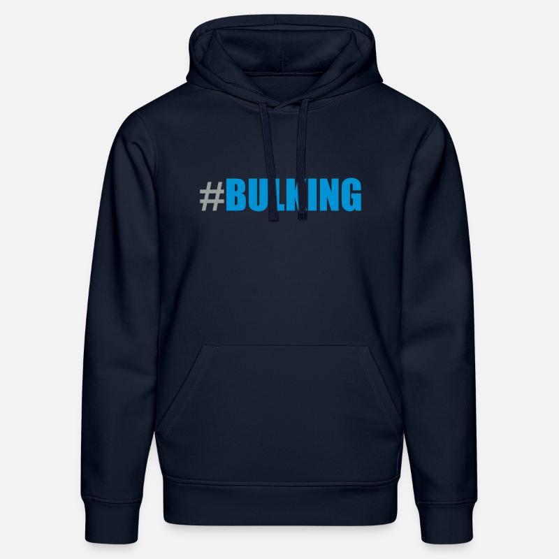 #bulking - Sweat à capuche bio DRUMMER Stanley/Stella Unisexe - bleu marine