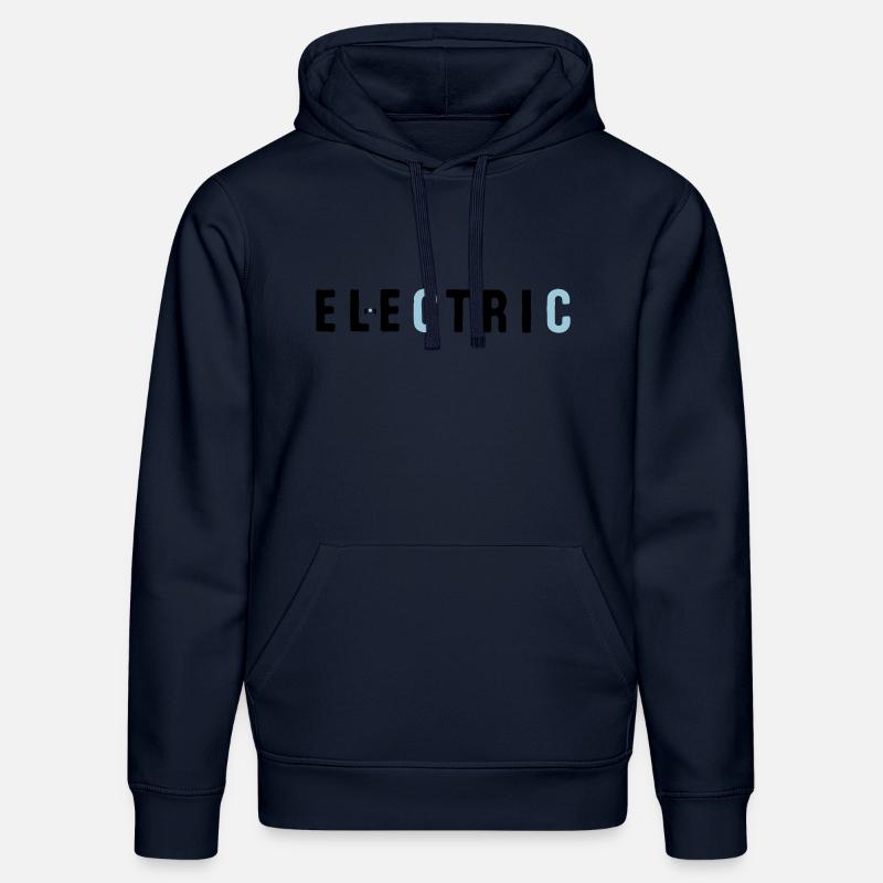 électrique - Sweat à capuche bio DRUMMER Stanley/Stella Unisexe - bleu marine