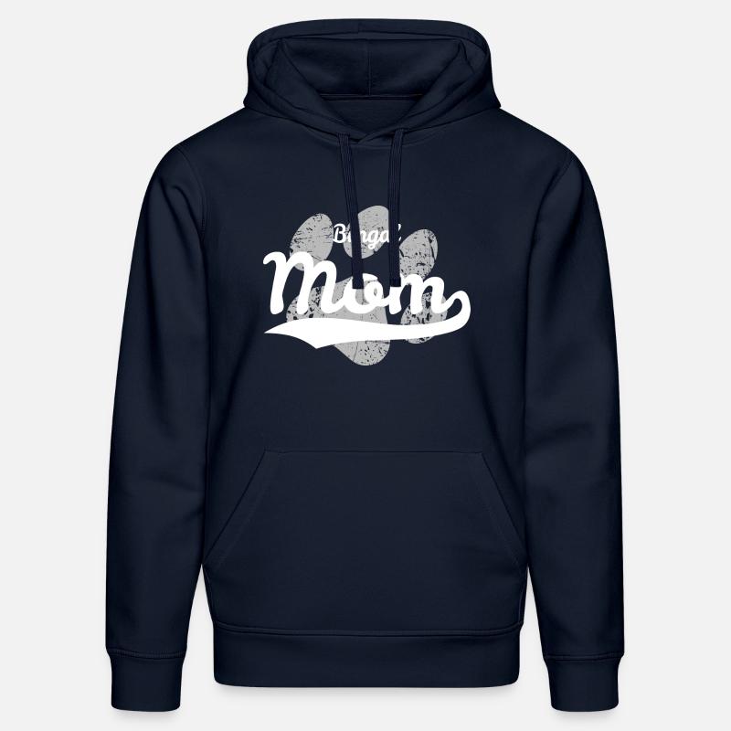Maman du Bengale - Sweat à capuche bio DRUMMER Stanley/Stella Unisexe - bleu marine