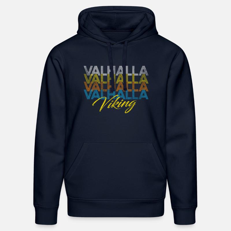 Valhalla Valhalla Viking - Sweat à capuche bio DRUMMER Stanley/Stella Unisexe - bleu marine