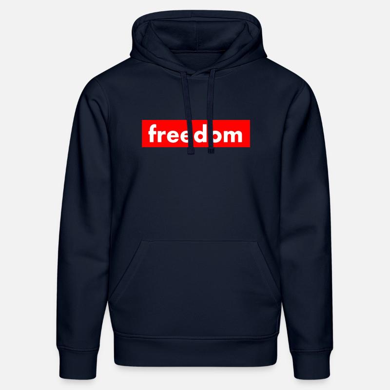 FREEDOM - Sweat à capuche bio DRUMMER Stanley/Stella Unisexe - bleu marine