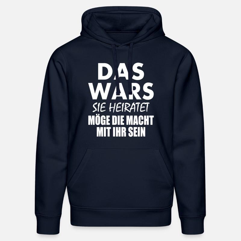 Das wars - Stanley/Stella Unisex Bio-Hoodie DRUMMER  - French Navy