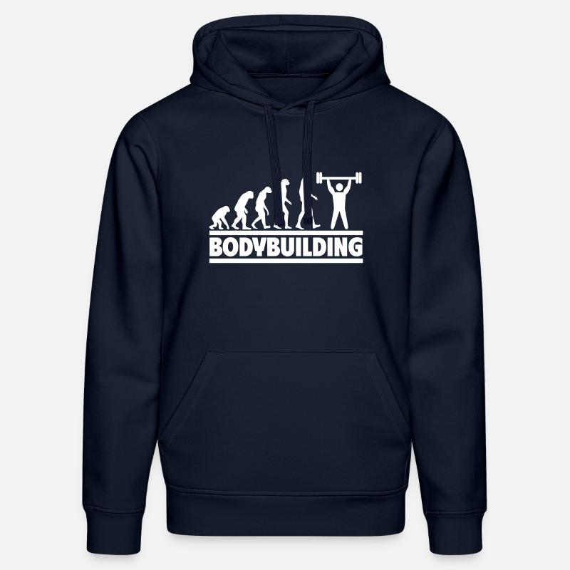 Bodybuilding-Evolution - Stanley/Stella Unisex Bio-Hoodie DRUMMER  - French Navy