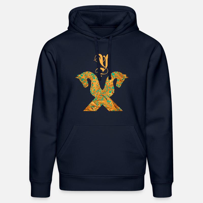 pferdegiebel e 95 y - Stanley/Stella Unisex Bio-Hoodie DRUMMER  - French Navy
