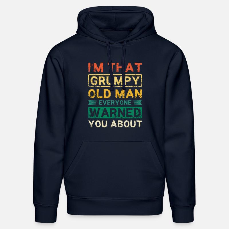 I'm that grumpy old man - Stanley/Stella Unisex Bio-Hoodie DRUMMER  - French Navy
