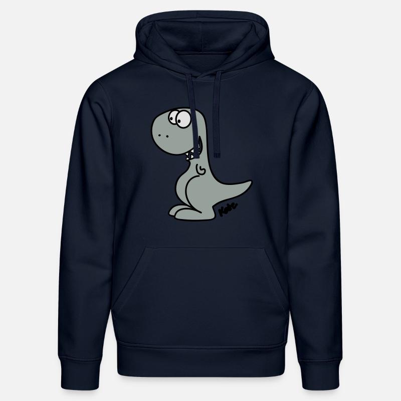 Dino (c) - Stanley/Stella Unisex Bio-Hoodie DRUMMER  - French Navy