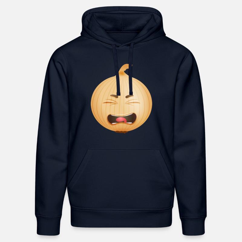 oignon vegetable011 - Sweat à capuche bio DRUMMER Stanley/Stella Unisexe - bleu marine