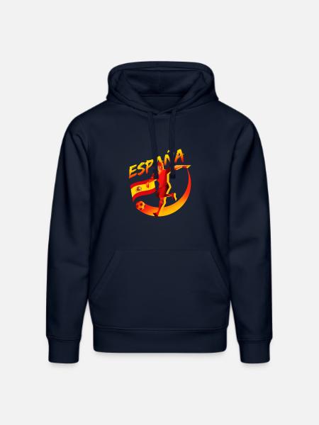 ESPANA - SOCCER SHIRT - Stanley/Stella DRUMMER Unisex Organic Hoodie - french navy
