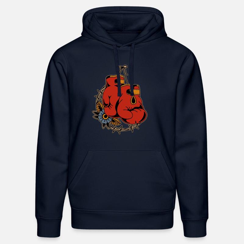 Boxhandschuhe - Stanley/Stella Unisex Bio-Hoodie DRUMMER  - French Navy
