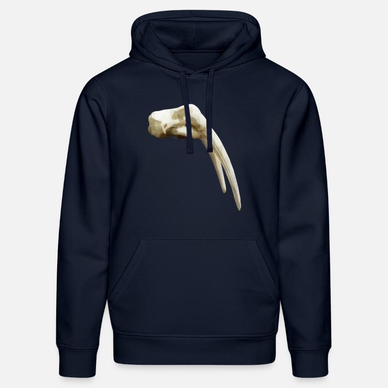 Schädel eines Walross - Stanley/Stella Unisex Bio-Hoodie DRUMMER  - French Navy