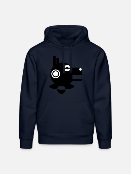aliencow - Stanley/Stella Unisex Bio-Hoodie DRUMMER  - French Navy