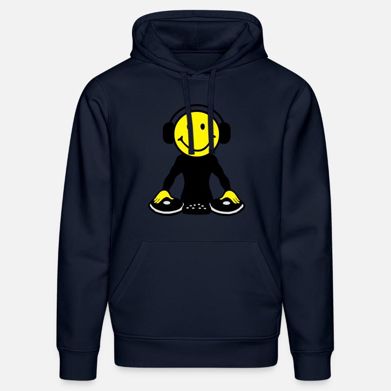 DJ - Sweat à capuche bio DRUMMER Stanley/Stella Unisexe - bleu marine