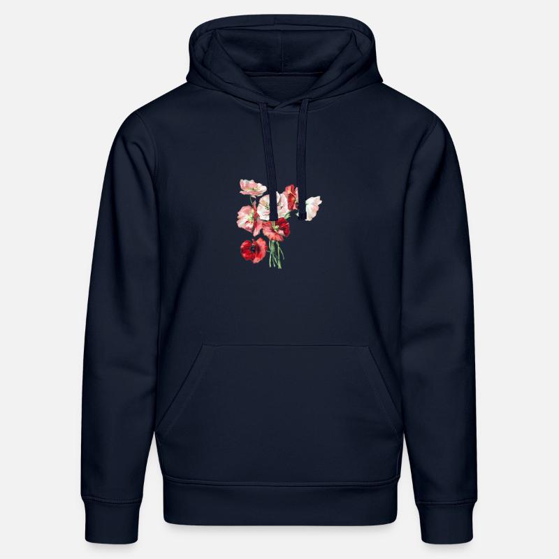 bouquet - Sweat à capuche bio DRUMMER Stanley/Stella Unisexe - bleu marine