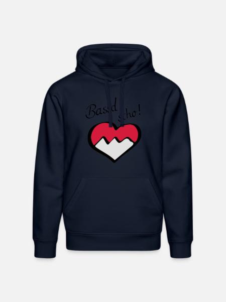 Bassd scho! - Stanley/Stella Unisex Bio-Hoodie DRUMMER - French Navy