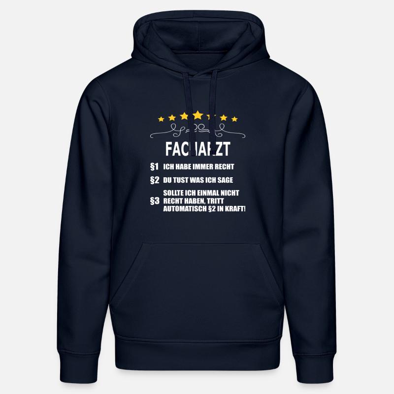 FACHARZT - Stanley/Stella Unisex Bio-Hoodie DRUMMER  - French Navy