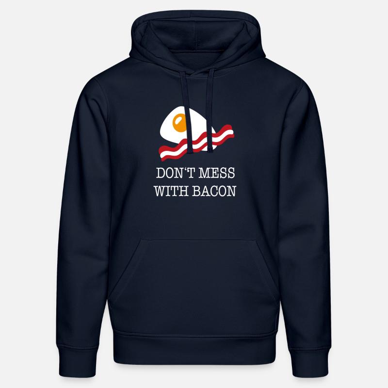 bacon - Sweat à capuche bio DRUMMER Stanley/Stella Unisexe - bleu marine