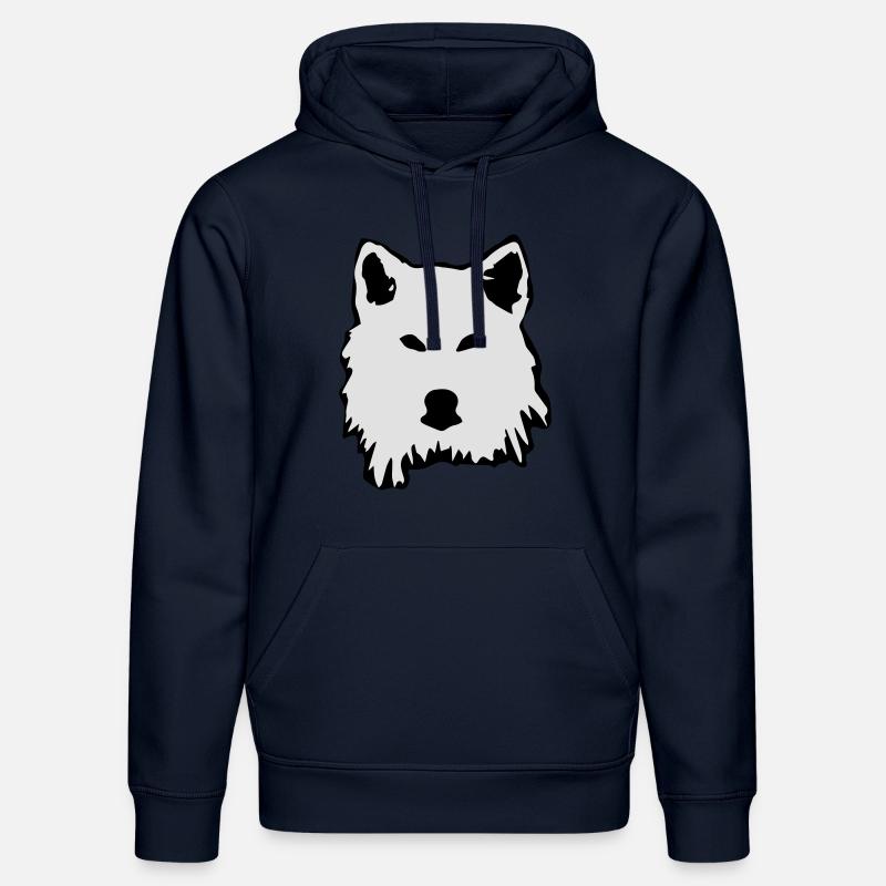 wolf - Sweat à capuche bio DRUMMER Stanley/Stella Unisexe - bleu marine