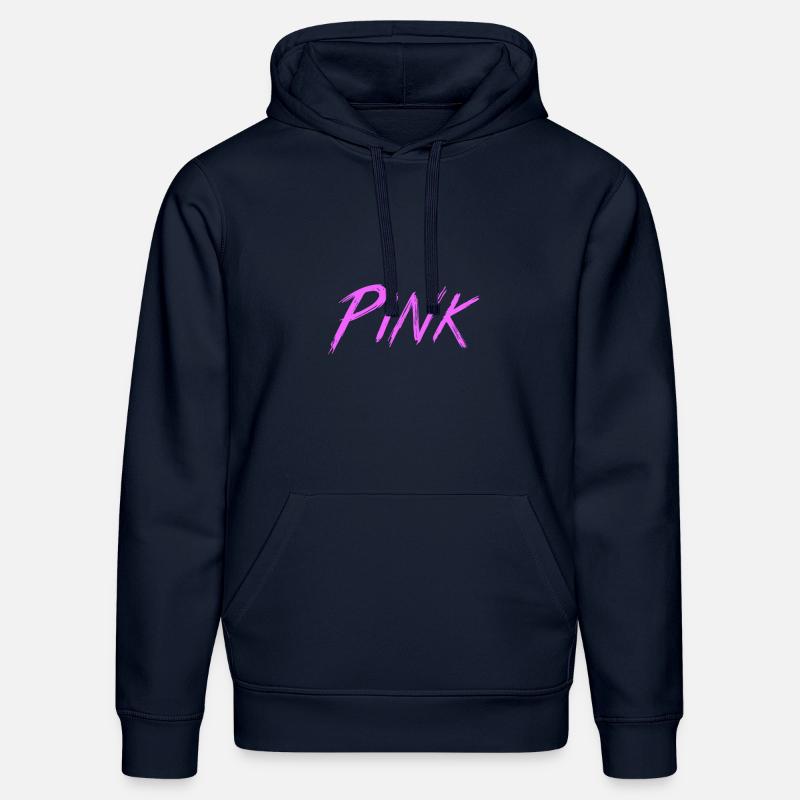 Pink - Stanley/Stella Unisex Bio-Hoodie DRUMMER  - French Navy