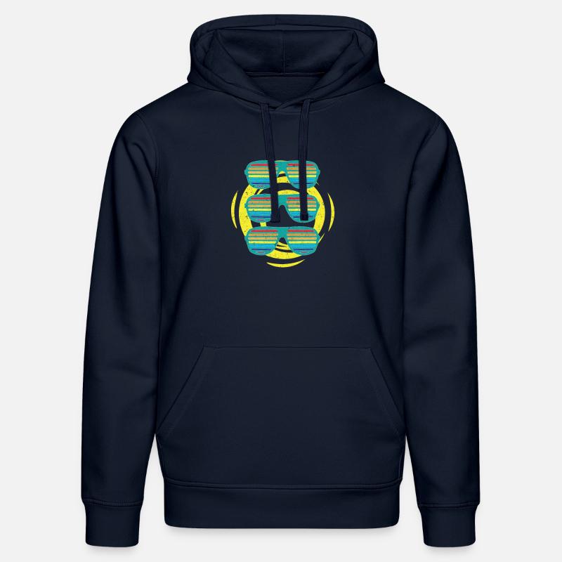 Lunettes de soleil - Sweat à capuche bio DRUMMER Stanley/Stella Unisexe - bleu marine