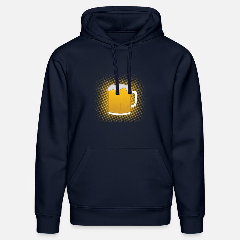 Bierkrug Bier - Stanley/Stella Unisex Bio-Hoodie DRUMMER  - French Navy