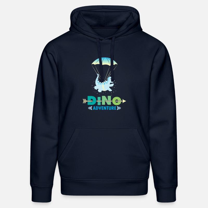 kinder Dino - Stanley/Stella Unisex Bio-Hoodie DRUMMER - French Navy