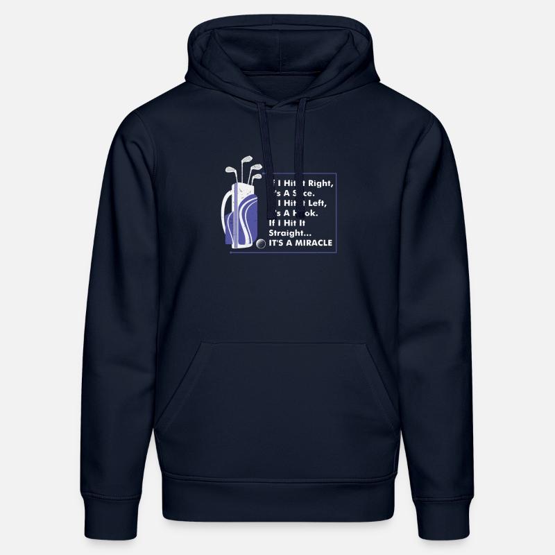 Golfeurs - Sweat à capuche bio DRUMMER Stanley/Stella Unisexe - bleu marine