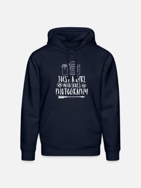 photographer - Stanley/Stella DRUMMER Unisex Organic Hoodie - french navy
