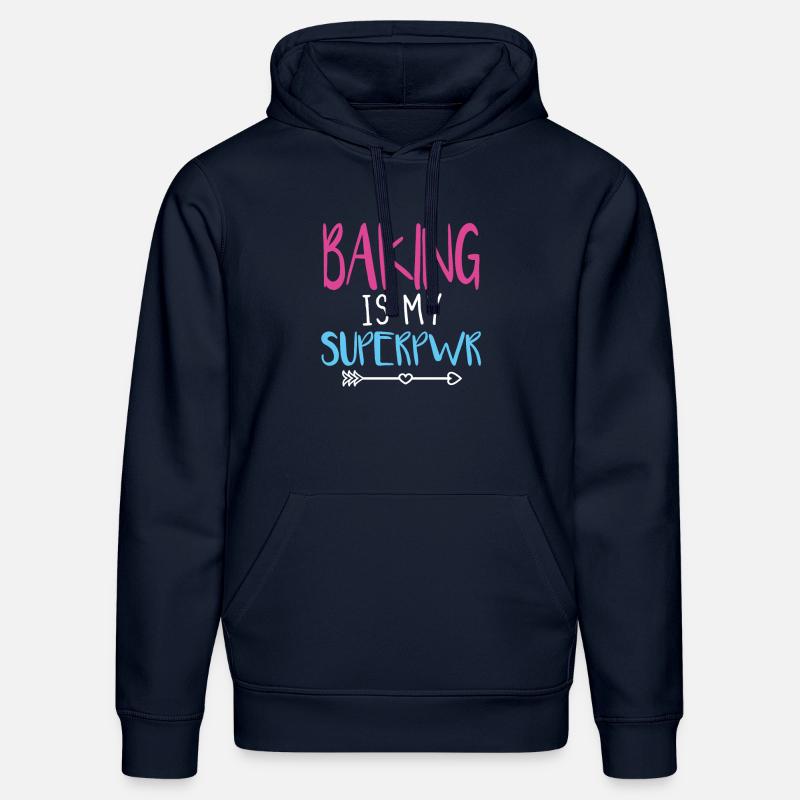Back Spruch lustig Geschenk - Stanley/Stella Unisex Bio-Hoodie DRUMMER  - French Navy