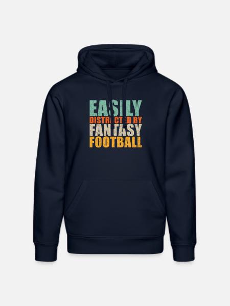 Fantasy Football - Stanley/Stella DRUMMER Unisex Organic Hoodie - french navy