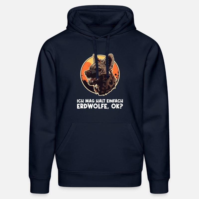 Erdwölfe Erdwolf - Stanley/Stella Unisex Bio-Hoodie DRUMMER  - French Navy