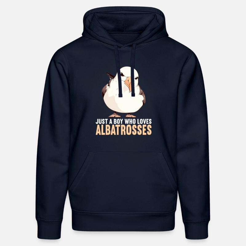 Albatross Albatrosse Albatros - Sweat à capuche bio DRUMMER Stanley/Stella Unisexe - bleu marine