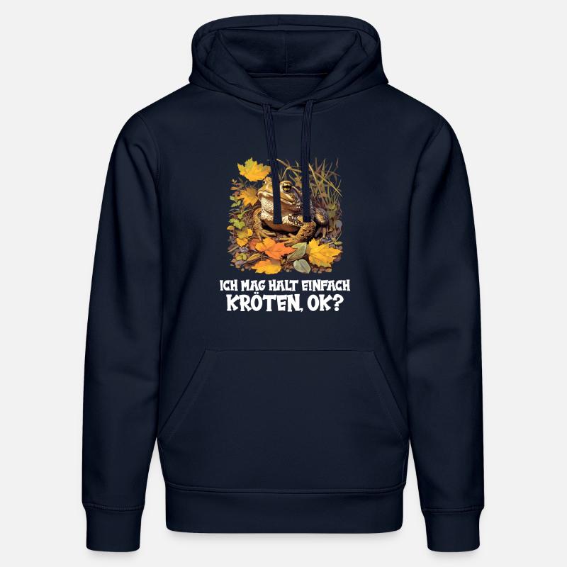 Toad Kröten Kröte - Stanley/Stella Unisex Bio-Hoodie DRUMMER  - French Navy
