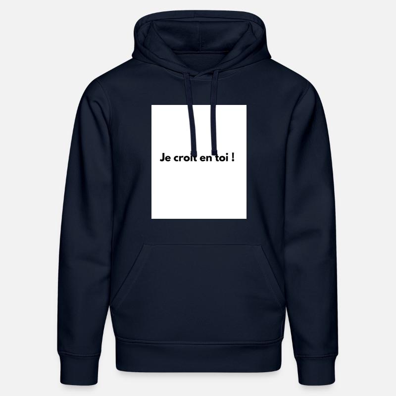 Ich glaube an dich! - Stanley/Stella Unisex Bio-Hoodie DRUMMER  - French Navy
