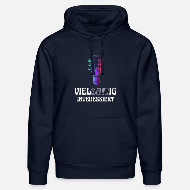 Guitar multi-stringed interested - Stanley/Stella DRUMMER Unisex Organic Hoodie - french navy