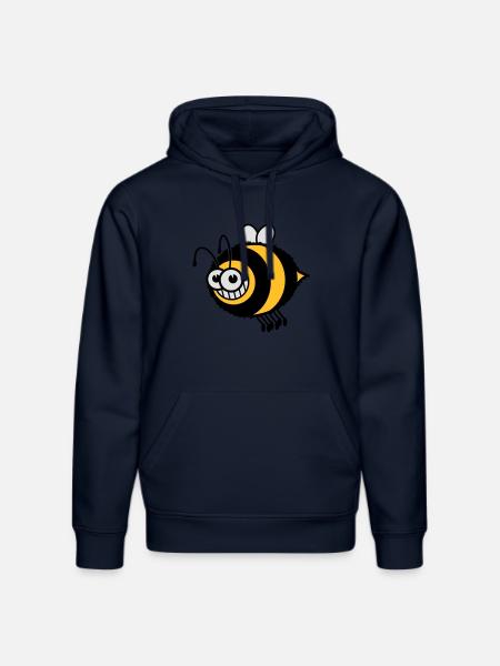 vl073b_hummel_3c - Stanley/Stella Unisex Bio-Hoodie DRUMMER - French Navy
