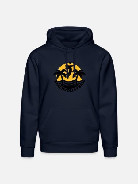 Beachvolleyball - Stanley/Stella Unisex Bio-Hoodie DRUMMER - French Navy
