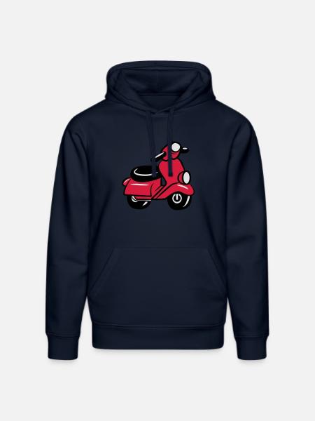motorroller suess - Stanley/Stella Unisex Bio-Hoodie DRUMMER  - French Navy